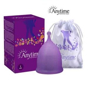 Anytime Menstrual Cup Purple Color